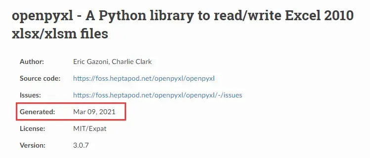 openpyxl